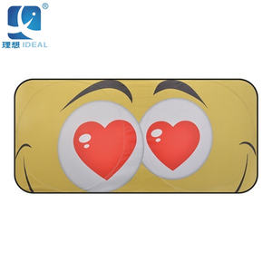 Vente en gros de pare-soleil de voiture pliante Image de pare-soleil de voiture personnalisée pour voiture - Product Image 1