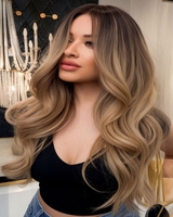 Pelucas de Cabello Virgen Europeo 100% con Base de Seda y Cierre de Encaje, sin Pegamento, para Mechas Rubias Ceniza, Nudos Invisibles, Kosher