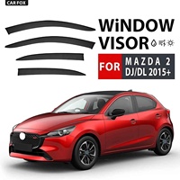 Pare-soleil de fenêtre et de porte Ycsunz pour Mazda 2 2 portes 4 portes 2015 2016 2017 Accessoires