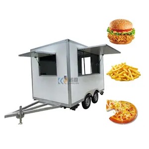 Rimorchio di concessione Pizza piccolo camion di cibo Mobile per gelato carrello per Fast Food rimorchio di piccole dimensioni con specifiche per Barbecue