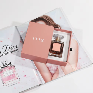 Custom Paper Drawer Perfume Gift Packaging Box With Logo - Product Image 1