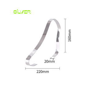 Présentoir de chaussures à talons hauts en acier inoxydable titane doré, support de chaussure élastique en métal or rose pour boutique exclusive - Product Image 6