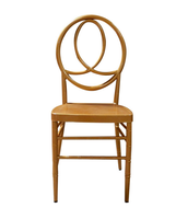 Chaises Chiavari à louer pour mariage, banquet, salle à manger, chaise Chiavari en métal doré