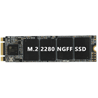 Drive keadaan padat Internal 2TB M.2 2280 NGFF (SATA) untuk Laptop SATA 6 Gb/s 3D NAND TLC dengan Port ekspansi pada 3.0