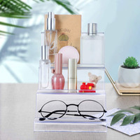 4 Tier Clear Acryl Handy hülle Display Ständer Handtasche Geldbörse Schmuckst änder Acryl Postkarte Gruß karte Display Halter