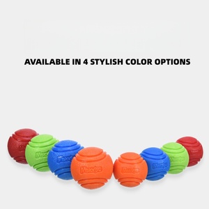 Chew <span class=keywords><strong>King</strong></span> Bright Fetch Ball Giocattoli da Masticare per Cani 3 Pollici (Confezione da 2) Compatibili con Lanciatore di Palline per Uso Interno ed Esercizio - Product Image 4