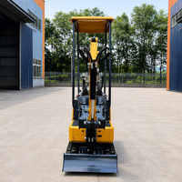 Mini-excavatrice à chenilles avec châssis métallique anti-corrosion, prévient la rouille et prolonge la durée de vie pour une utilisation en extérieur dans les exploitations agricoles