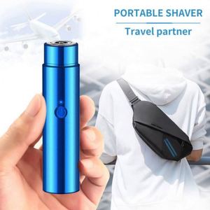 Nueva Mini Afeitadora Eléctrica, Batería de Larga Duración, Portátil, Recargable por USB, Maquinilla de Afeitar Doméstica de Viaje, Profesional, de Acero Inoxidable - Product Image 2