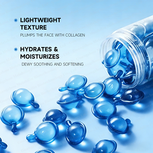Crème Sérum en Capsules au Cuivre Peptidique Bleu avec Logo Personnalisé pour Lissage des Rides et Raffermissement GHK <span class=keywords><strong>Cu</strong></span> SNAP-8 Peptide Cream - Product Image 5