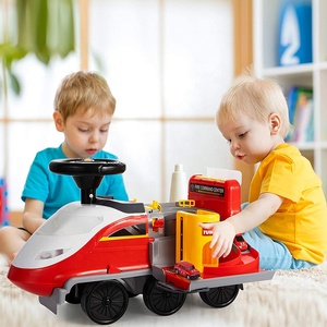 Coche Eléctrico <span class=keywords><strong>de</strong></span> Juguete para Niños, con Seis Ruedas, <span class=keywords><strong>de</strong></span> Alta Velocidad, con Diseño <span class=keywords><strong>de</strong></span> Tren, Camión <span class=keywords><strong>de</strong></span> <span class=keywords><strong>Bomberos</strong></span> y Aventuras - Product Image 5