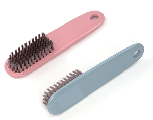 Soft Bristle Eco-Friendly Plastic Laundry <b>Brush</b> Shoe Stain Remover Nylon <b>Brushes</b> for Fabric Clothes Carpet & Floor Cleaning - Product Image 6