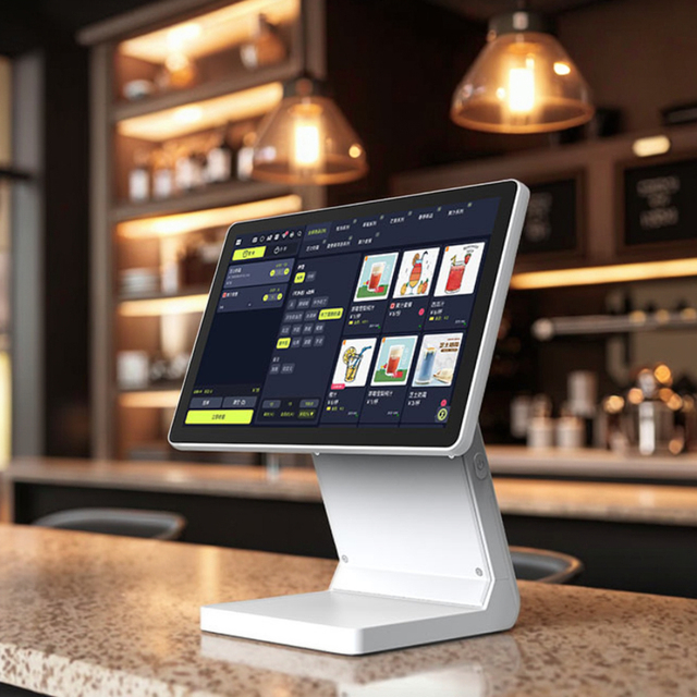 11.6 Inch Android 11 Pos System Supply All in One Desktop Touch Screen Cash Register Pos System Terminal for Restaurant