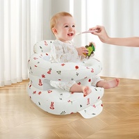 Chaise gonflable en PVC pour enfants, design minimaliste, pour l'alimentation, le bain et l'apprentissage, usage domestique, pour nourrissons et tout-petits