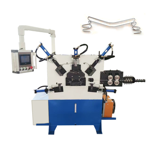 Machine de formage automatique de crochets en fil d'acier en forme de M, haute efficacité et économique, avec moteur, boîte de vitesses et roulement - Product Image 2