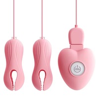 Masseur vibrant électrique portable et étanche pour mamelons, silencieux, vibromasseur pour mamelons 2025 pour femmes adultes