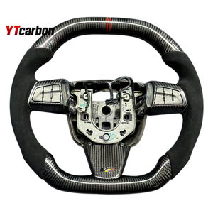 Volant de course personnalisé en fibre de carbone <span class=keywords><strong>v</strong></span>éritable YTcarbon pour <span class=keywords><strong>Cadillac</strong></span> <span class=keywords><strong>CTS</strong></span>, SRX, STS, <span class=keywords><strong>CTS</strong></span>-<span class=keywords><strong>V</strong></span> (2008-2013) – Accessoires intérieurs automobiles - Product Image 3
