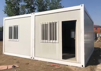 Maison conteneur sur mesure de grandes dimensions 6*9 mètres, montage rapide, toit en pente, maison modulaire préfabriquée