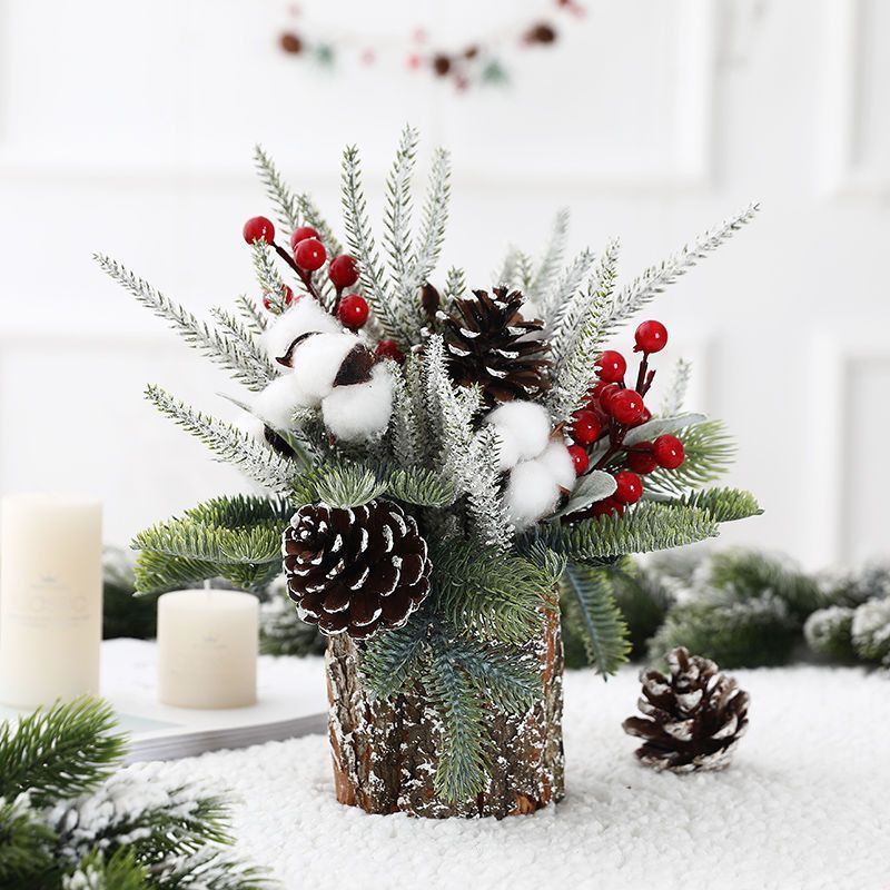 Christmas tree cotton decoration, 27cm [Christmas ornament].