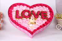 100 Roses Éternelles Roses Romantiques pour la Saint-Valentin, Fleurs Artificielles Préservées Faites à la Main, Modernes, pour Elle