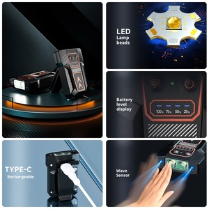 Nouvelle lampe de pêche intelligente à induction LED, à clipser sur la casquette, étanche avec indice de protection IP65, ultra légère, rechargeable par USB - Product Image 2