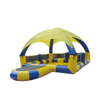 Piscine gonflable avec le toit séparé piscine d'eau gonflable avec couverture de tente