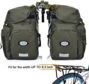 Sacs de vélo, sac de vélo imperméable avec housse de pluie, sac de selle arrière <span class=keywords><strong>pour</strong></span> <span class=keywords><strong>porte</strong></span>-bagages de moins de 6,3 pouces de largeur - Product Image 4