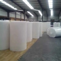 Filtre de plafond G4 haute efficacité pour diffuseur d'air, matériau de filtre d'air blanc pour cabine de peinture