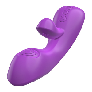 Kovida Dual-Kopf Flexibles Erwachsenen-Sexspielzeug für Frauen Zungenförmiges Vibrierendes Kondom - Product Image 5