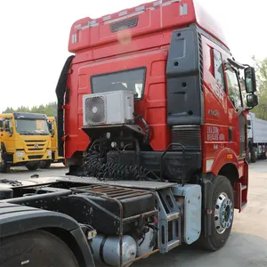 फ़ॉ पूर्व स्वामित्व वाला ट्रक Jh6 Cng 6x4 ट्रैक्टर ट्रक हेड 10 टायर प्राकृतिक ट्रैक्टर ट्रक उत्कृष्ट स्थिति के साथ