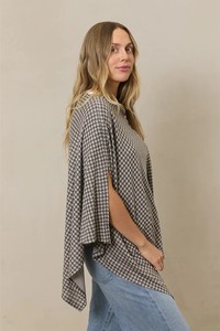 Copertura per Allattamento Traspirante in Mussola, 100% Cotone, Motivo a Quadri, Vestibilità Comoda, Grembiule per Mamme - Product Image 6