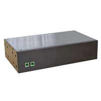 PDU IP Inteligente de 2 Tomas, 15A, 10 pulgadas (18 cm), para Rack Pequeño, con Bloqueo por Botón, Admite Control de Encendido/Apagado a Través de Señales de Contacto Seco, Tomada Independiente