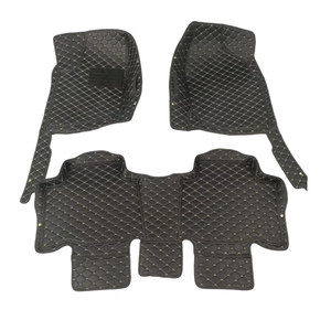 Vente directe d'usine personnalisée Double couche 7D cuir luxe ensemble complet 5 pièces tapis de voiture pour Audi A6/A4/Q5 - Product Image 3