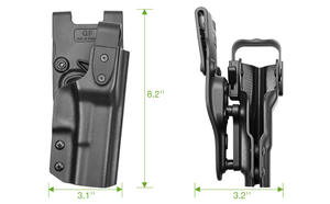 <span class=keywords><strong>Owb</strong></span> <span class=keywords><strong>Kydex</strong></span> Rechterhand Duim Release <span class=keywords><strong>Holster</strong></span> Voor 17/19/19x/22/23/31/32 Gun & Flower Serie Gemaakt Van Pvc - Product Image 6