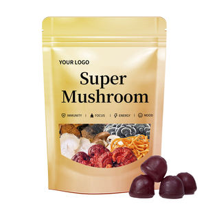 Gomitas de setas veganas de fibra OEM, suplementos de setas, compatibles con gomitas de setas inmunes, productos para el cuidado de la salud, gomitas - Product Image 1