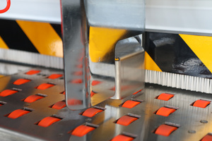 SYKM Machine d'impression, rainurage et découpe avancée 3 couleurs pour boîtes à <span class=keywords><strong>pizza</strong></span> et à fruits - Product Image 4