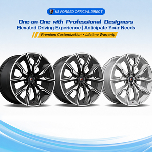 Jantes en alliage <span class=keywords><strong>sport</strong></span> forgées sur mesure noires KS 20 21 pouces pour BMW Série X <span class=keywords><strong>Audi</strong></span> Série <span class=keywords><strong>Q</strong></span> - Product Image 5