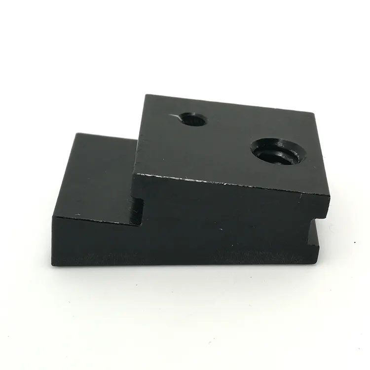 precision custom surface Black oxidation cnc machining parts aluminum Aluminum block