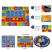 Tapis de sol doux pour la maternelle, les tout-petits, les enfants, la crèche, la garderie, la salle de classe, la salle de lecture, style Montessori