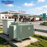 SinoShine Güç Trafosu Elektrik Ekipmanları Trafoları Orta ve Yüksek Gerilim Trafoları 200-5000kVA Yağlı Tip 35kV/0.4kV
