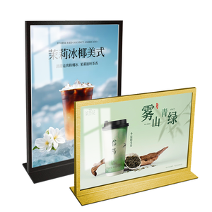 Tùy chỉnh thép không gỉ đơn chủ bán buôn khách sạn quảng cáo Thiết kế bảng hiển thị Máy tính để bàn đứng - Product Image 2