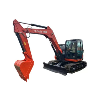 Excavatrice sur chenilles KX183-3, comme neuve, faible nombre d'heures, poids opérationnel de 8 tonnes, moteur et pompe japonais haute performance - Product Image 1