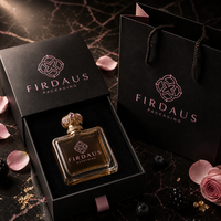 Coffret Cadeau de Luxe Noir pour Parfums avec Tiroir, Sac de Shopping, Logo Personnalisé, Emballage Rigide OEM, Fermeture Magnétique – Vente en Gros