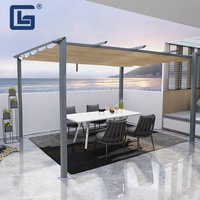 Pergola de table en toile pliable de taille Standard, 3x4, toit en Pergola, offre spéciale