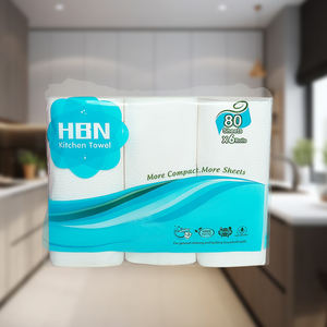 定制2层一次性原始木浆厨房纸巾吸水柔软可洗家用 - Product Image 6