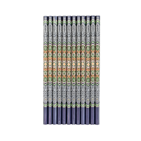 Crayons en bois hexagonaux Flowood Vintage à motif floral, crayons à mine de graphite pour enfants, artistes, croquis, papeterie en gros