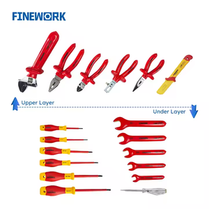 Electrician 1000V Hand Insulated <strong>Tool</strong> Set Finework Mechanic With Hard Case OEM Customizable - Product Image 2