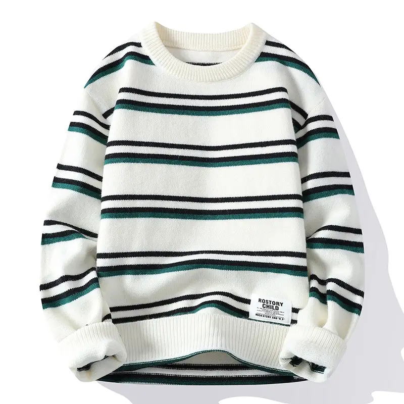 Best Quality Factory Custom Pullover Winter Warm Men Designer Sweater thick Sweater Men Knit Sweater