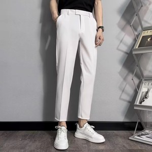 <span class=keywords><strong>Pantaloni</strong></span> da Uomo Nuovo Stile Lunghi Slim Fit a Vita Media Personalizzati Casual Unici Turco-Italiani per Ufficio - Product Image 2