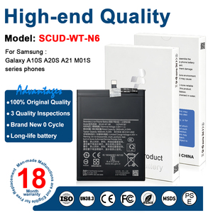 Batteria di Ricambio Nuova di Zecca 0 Cicli SCUD-WT-N6 3900mAh per Cellulare Samsung Galaxy A10s <span class=keywords><strong>A20s</strong></span> A21 M01s - Product Image 3