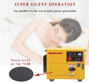 ポータブル発電機ディーゼル空冷単相220v三相380v超サイレントディーゼルGenset - Product Image 5